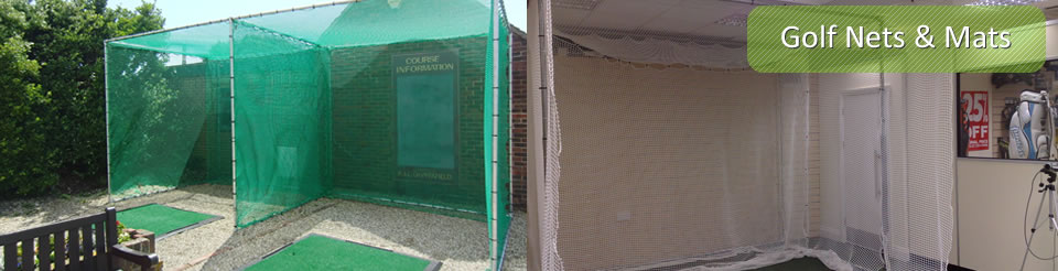 Golf nets and mats