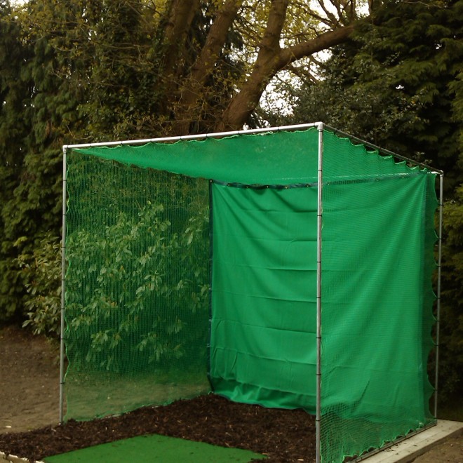 3M X 3M X 3M Net in Frame, Golf Enclosures & Nets