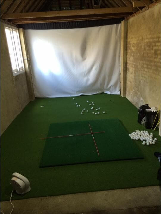 Archery Netting / Projection Screen Material Golf Swing Systems