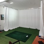 Indoor golf netting