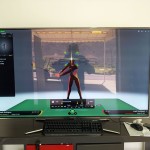 Motion Golf System on screen