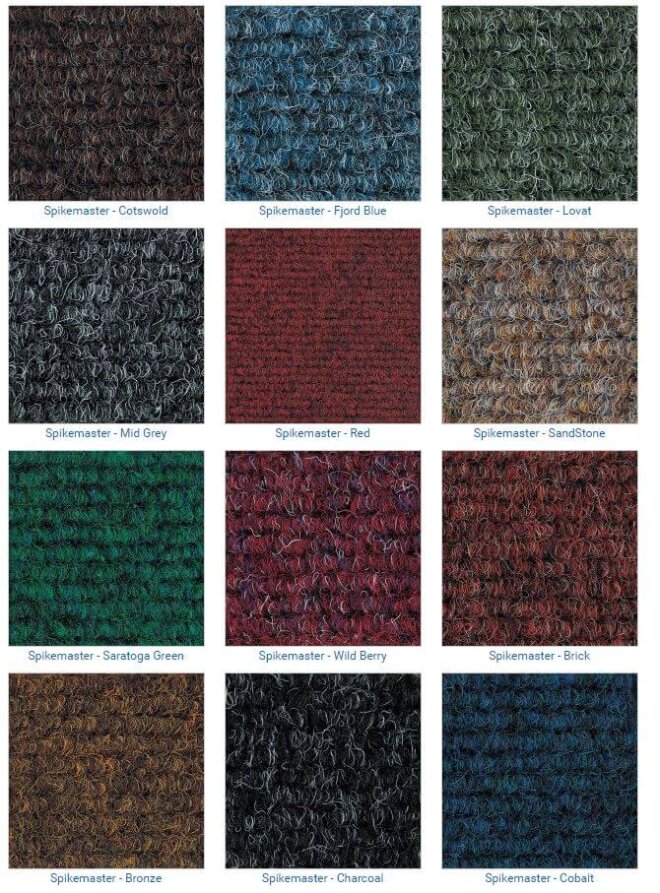 Spikemaster Carpet Tiles, spike proof, golf driving range