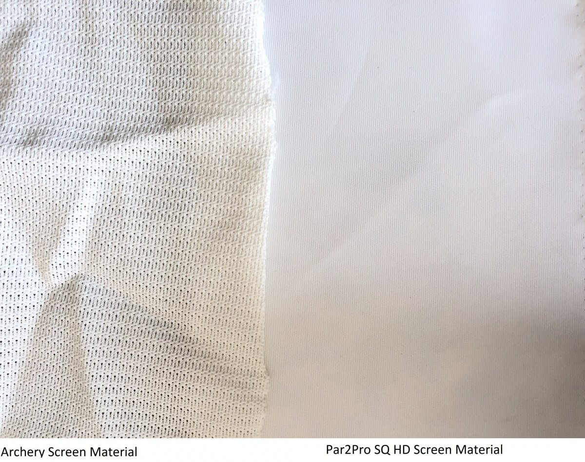 Par 2 Pro Sq Hd Golf Simulator Screen Material And Archery Screen Material Golf Swing Systems