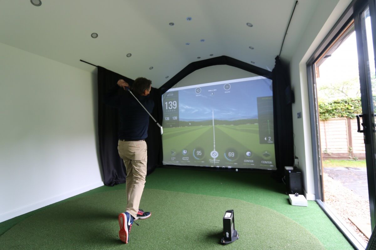 Archery Netting / HD Projection Screen Material Golf Swing Systems