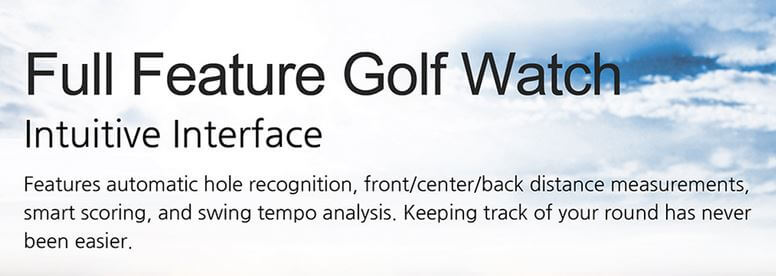 Voice Caddie T2 Hybrid GPS Watch