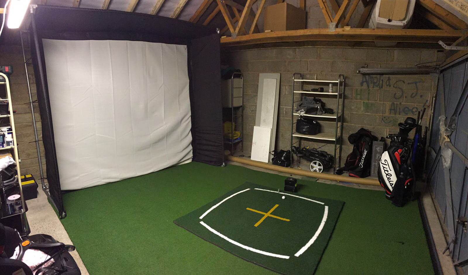 Home Golf Simulator Enclosure Golf Swing Systems