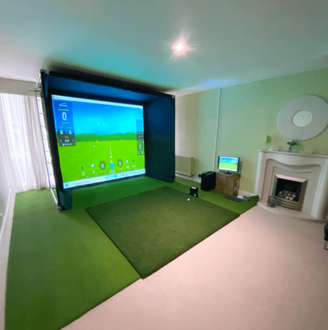Best Home Golf Simulator Enclosure Golf Simulator Golf Swing Systems UK