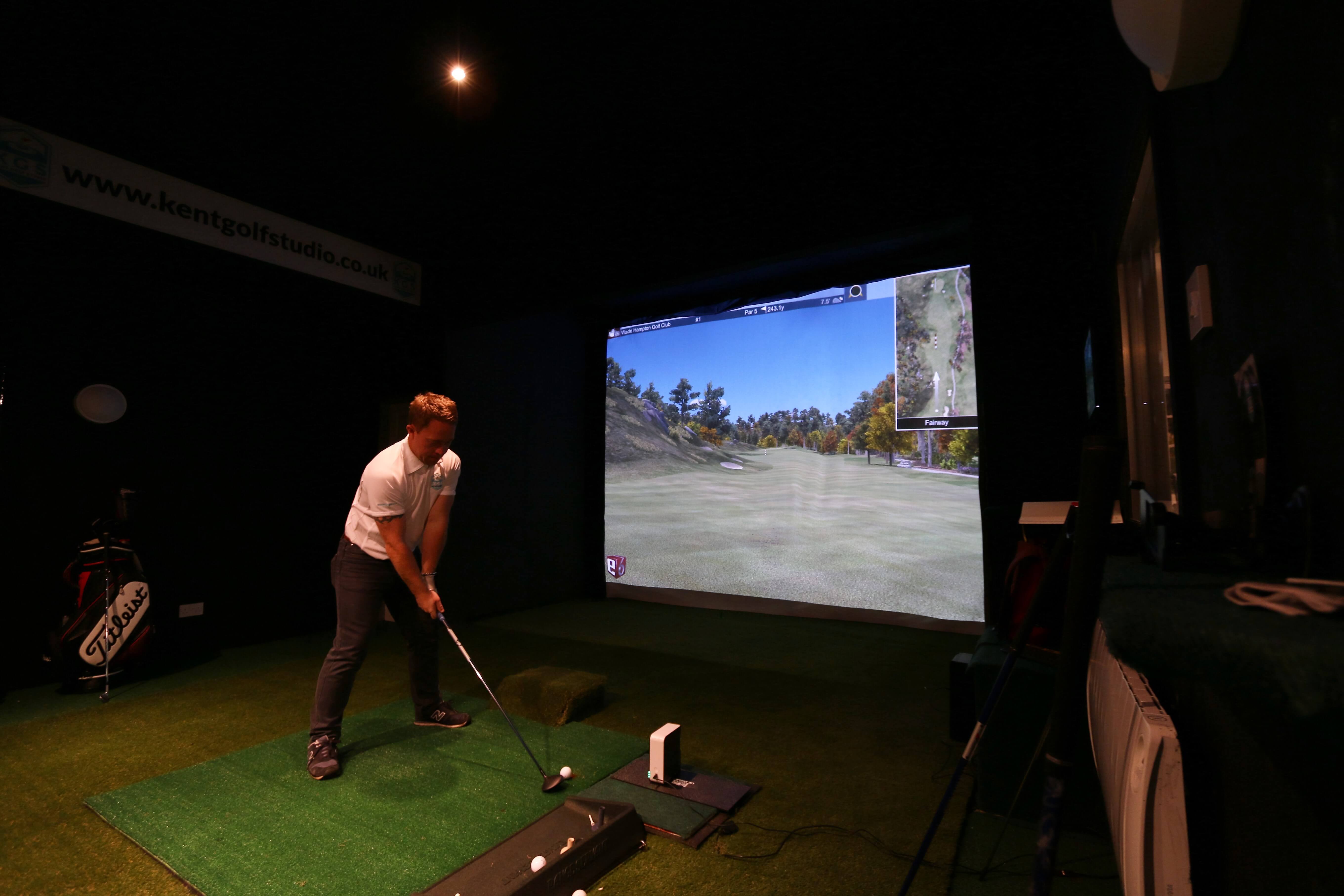 Archery Netting / HD Projection Screen Material Golf Swing Systems