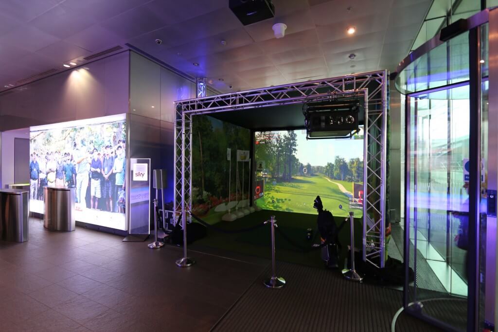 Par 2 Pro SQ HD Golf Simulator Screen Material and Archery Screen