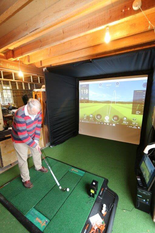 Golf Simulator Enclosure