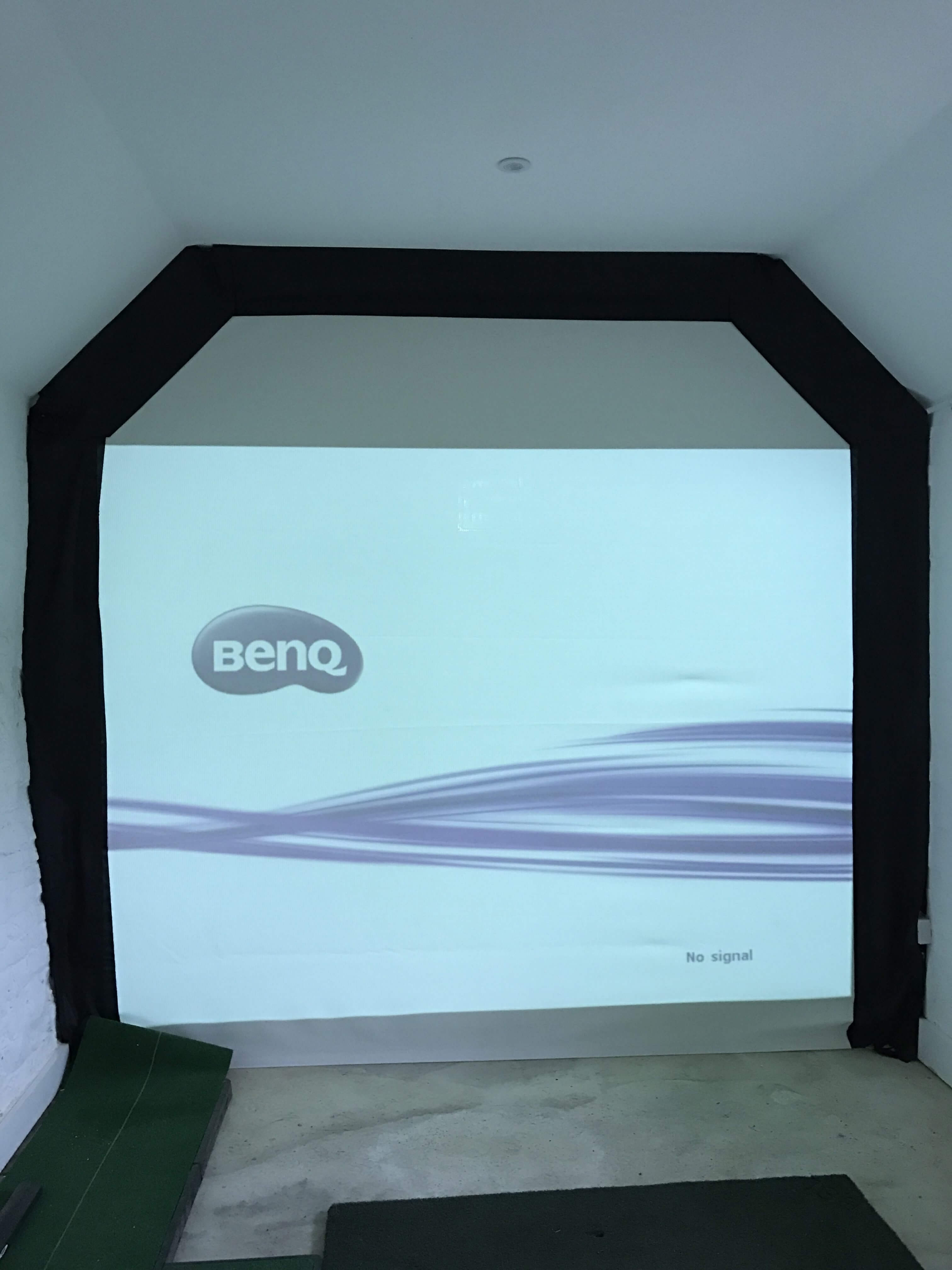 Archery Netting / Projection Screen Material Golf Swing Systems