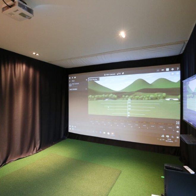 Archery Netting / Projection Screen Material Golf Swing Systems