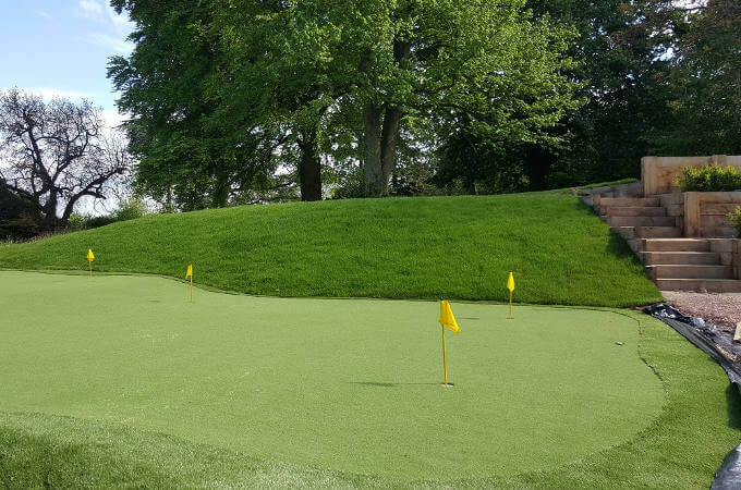 How to build your own putting green | Golf Swing Systems