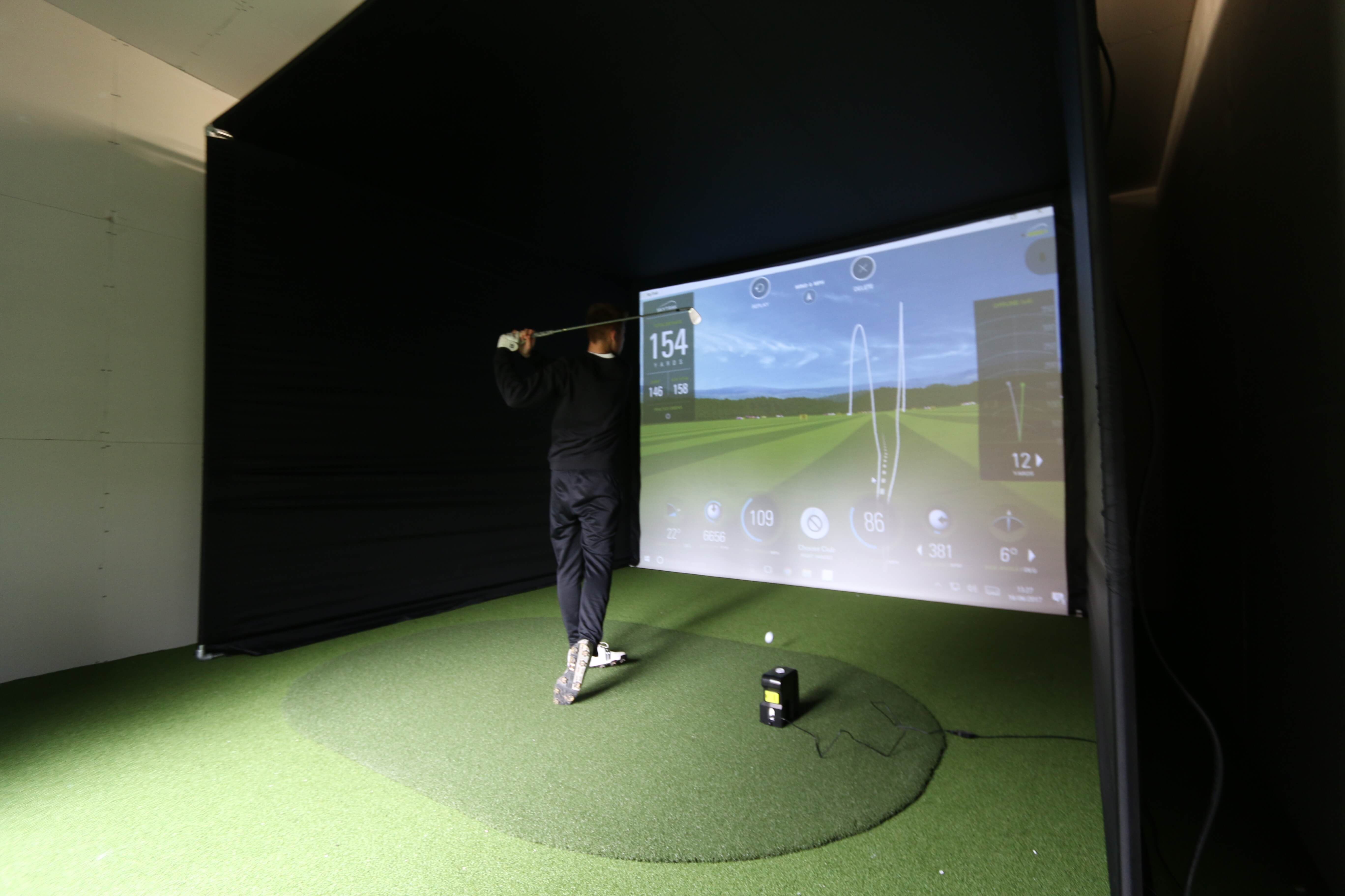 Golf Simulator Cabin