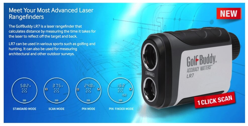 Golf Buddy LR7 Laser range finder