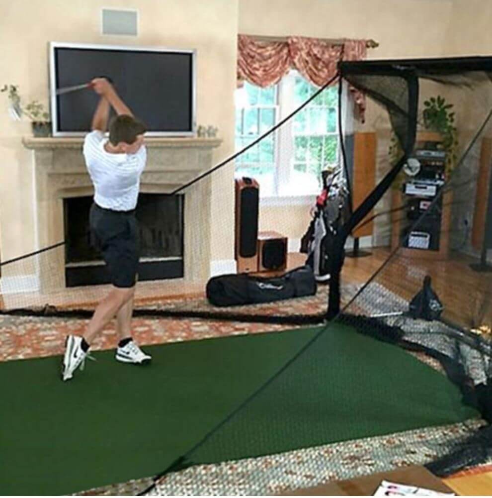 Net Return Home Series Side Barriers 2 Sandbags Included Golf Swing