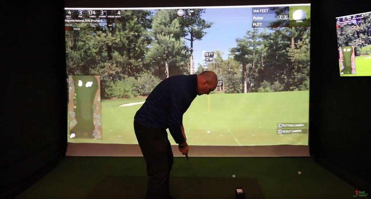 How does Putting Work on a Golf Simulator? | Golf Academy Case Studies, Golf Swing Systems |