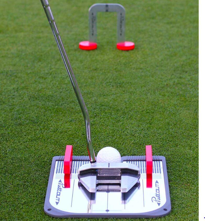 PuttOUT Mirror System Putting Mirror Trainer with Gates Golf Swing