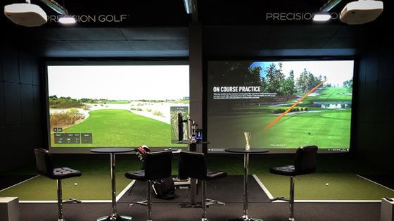 Trackman Simulators at Precision Golf Weybridge