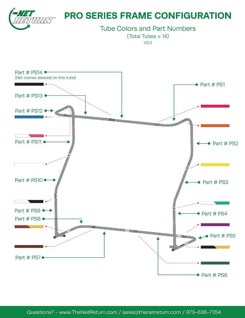 Net Return Pro Series V2 (Pro Net and Side Barriers) Golf Swing Systems