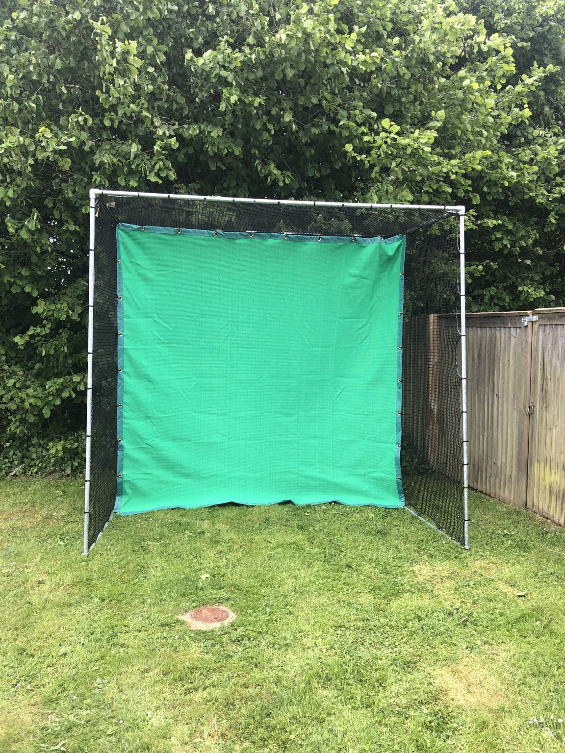 Home Practice Golf Net 2.5M High X 2.5M Wide X 1.4M Deep Golf Swing