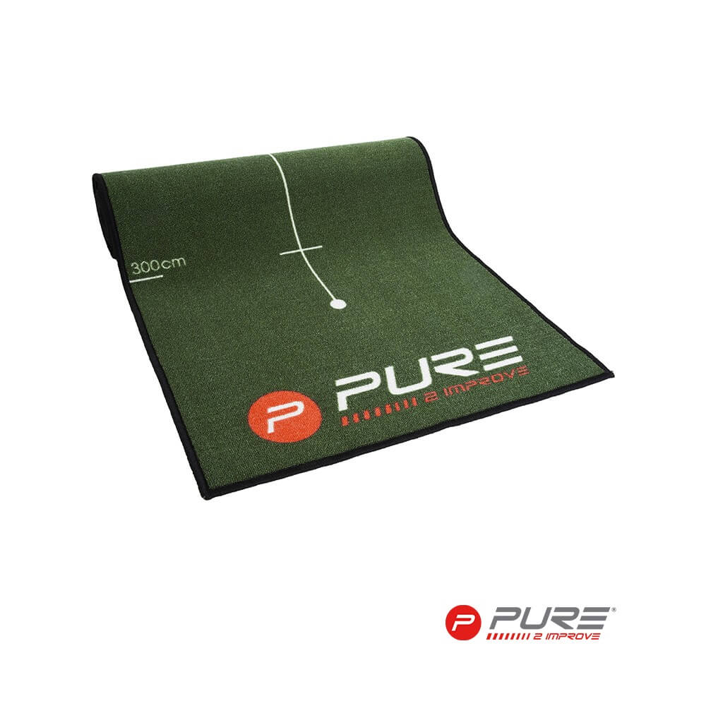 Pure2Improve Putting Mat 66cm x 400cm Golf Swing Systems