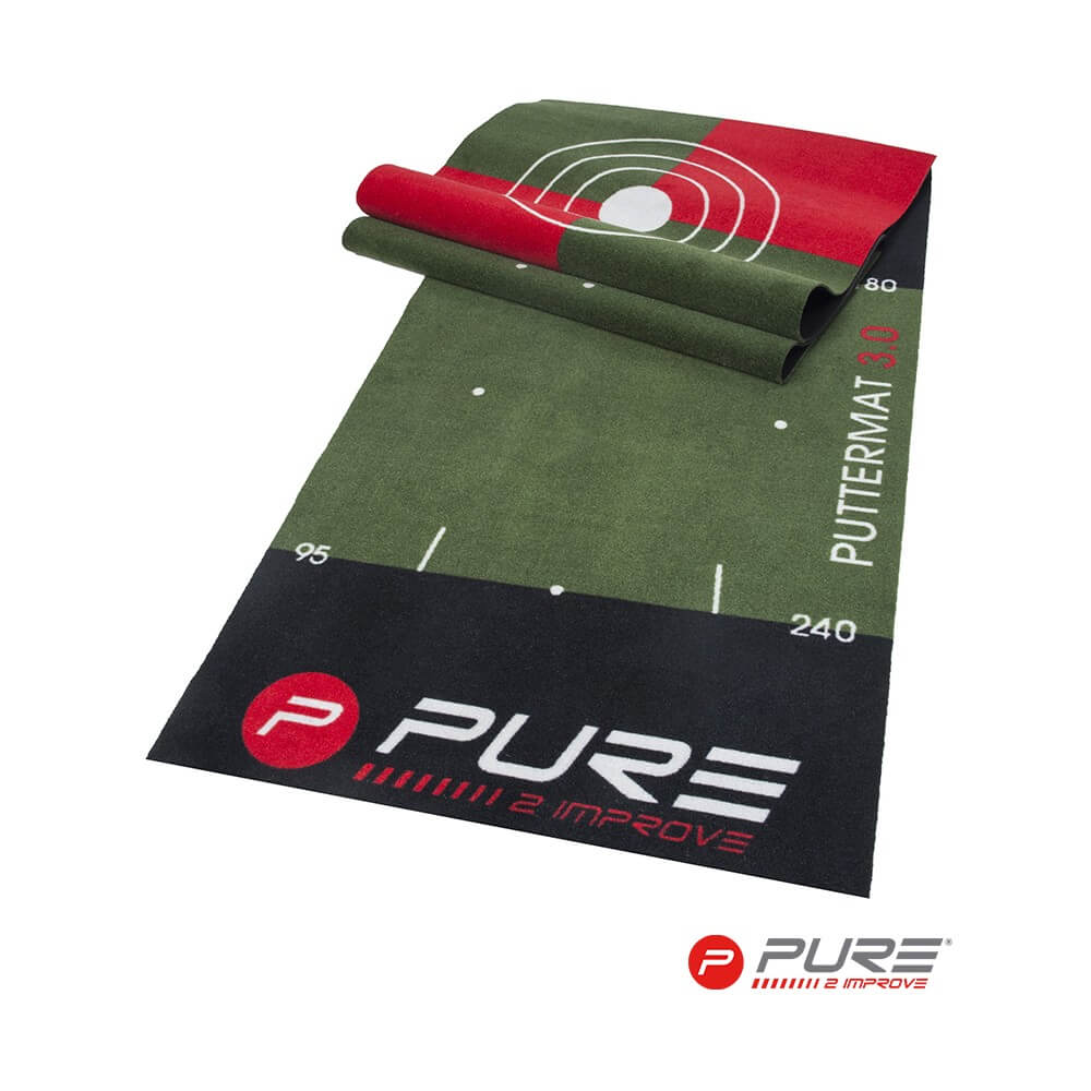 Pure2Improve Putting Mat 65cm x 300cm Golf Swing Systems