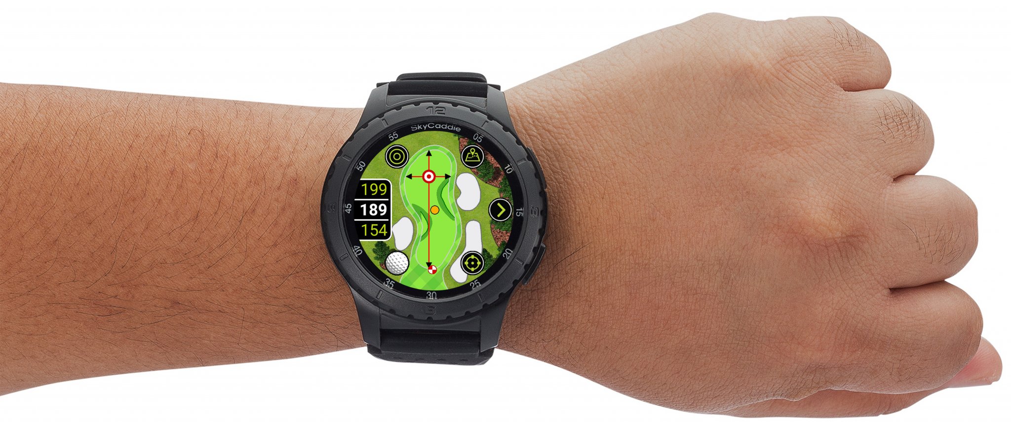 SkyCaddie LX5 GPS Golf Smart Watch Golf Swing Systems