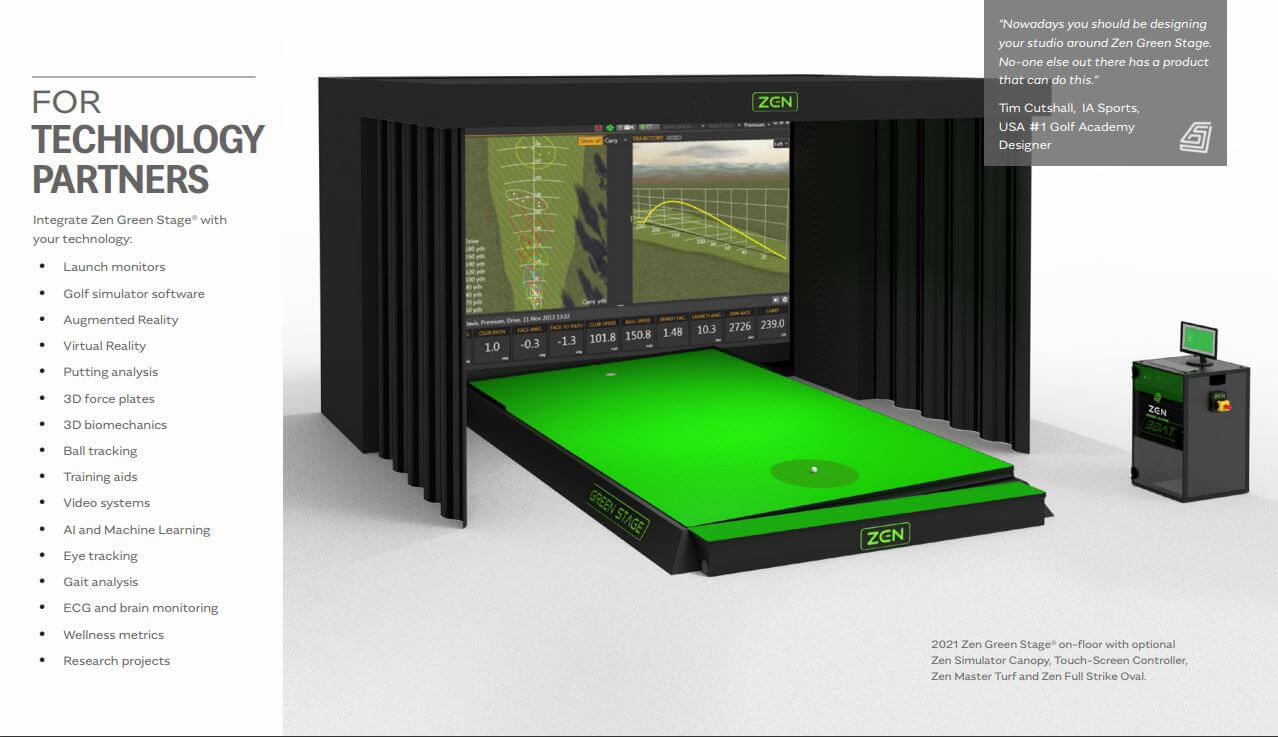 Zen Green Stage Golf Swing Systems