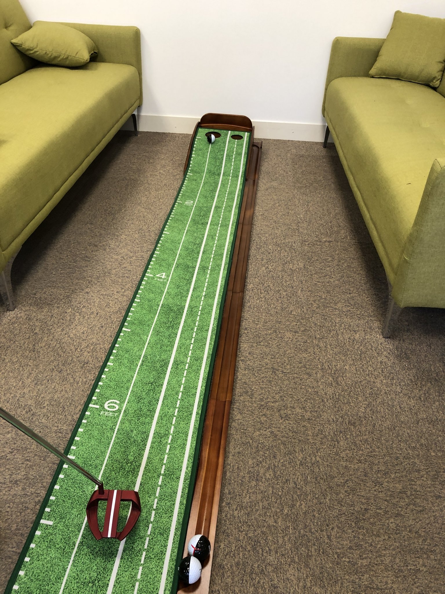 Perfect Putting Mat by Perfect Practice Golf Swing Systems