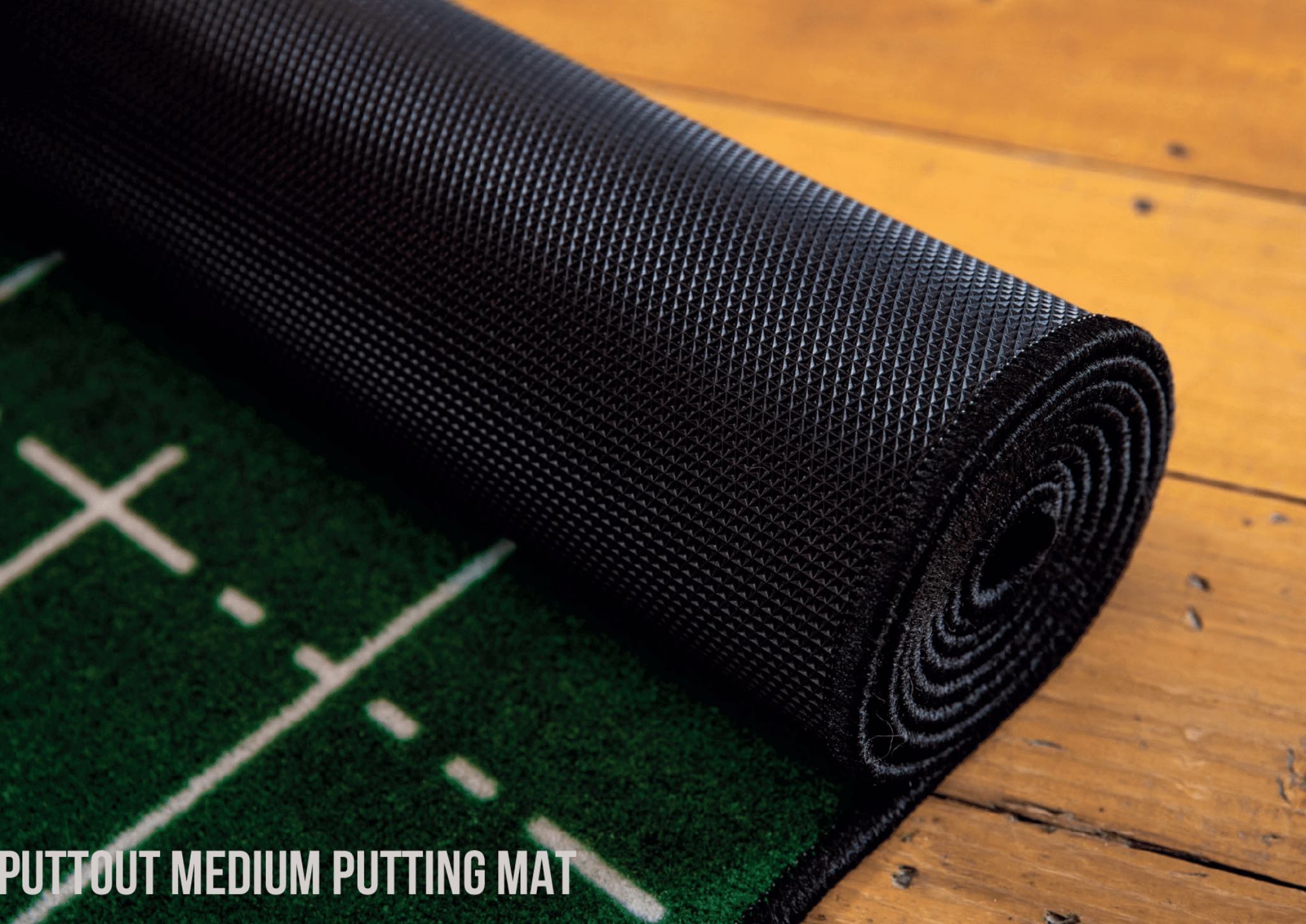 PuttOUT Medium Putting Mat 240cm x 50cm | Golf Swing Systems