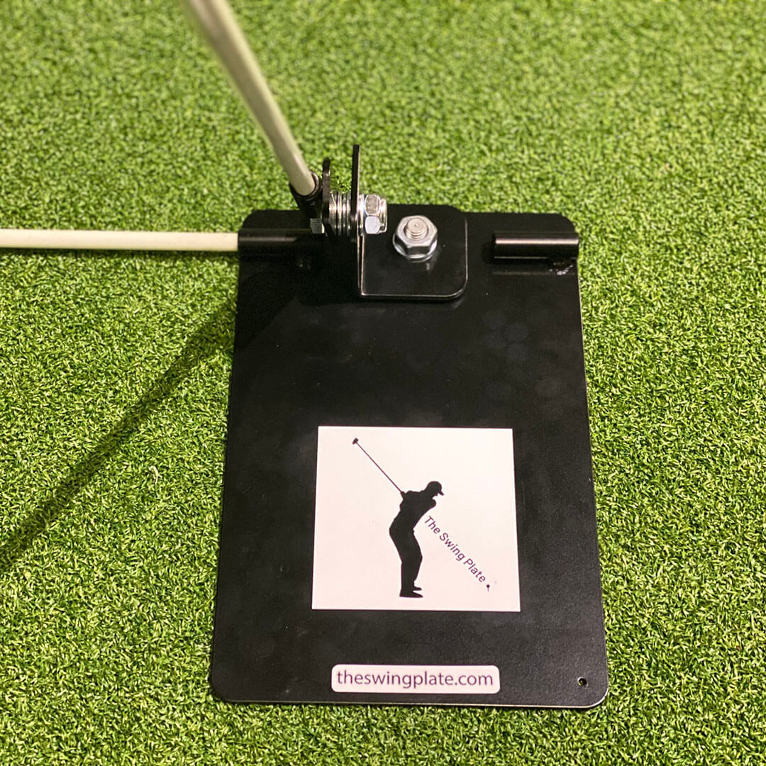 The Swing Plate + Alignment Stick Package Golf Swing Systems