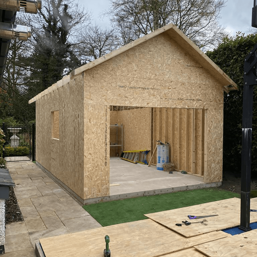 Diy Golf Simulator Shed Garage Golf Studio Top / Building a