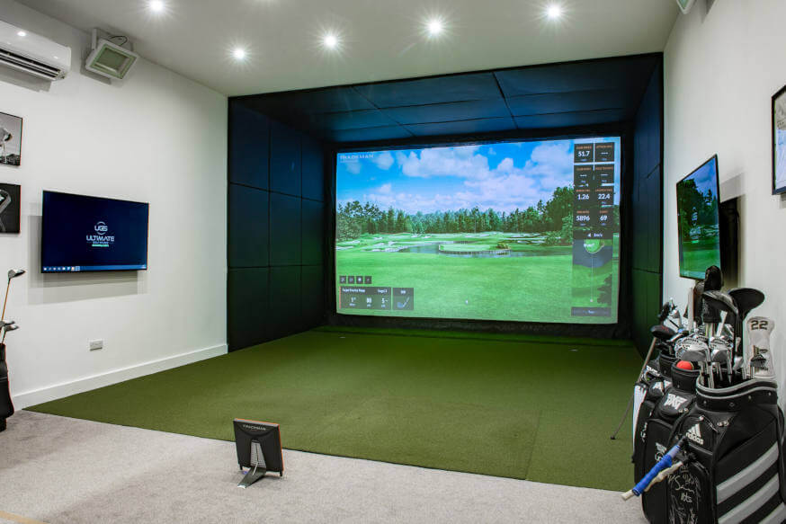 TrackMan Golf Simulator blog image