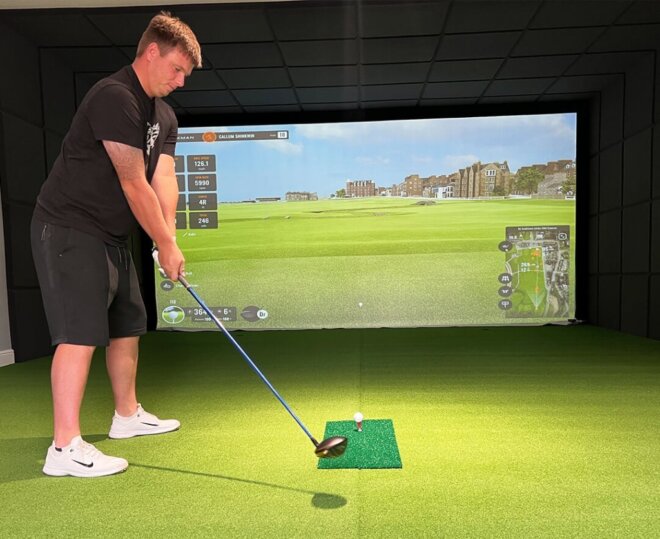 Where to mount a golf simulator projector? Golf Swing Systems