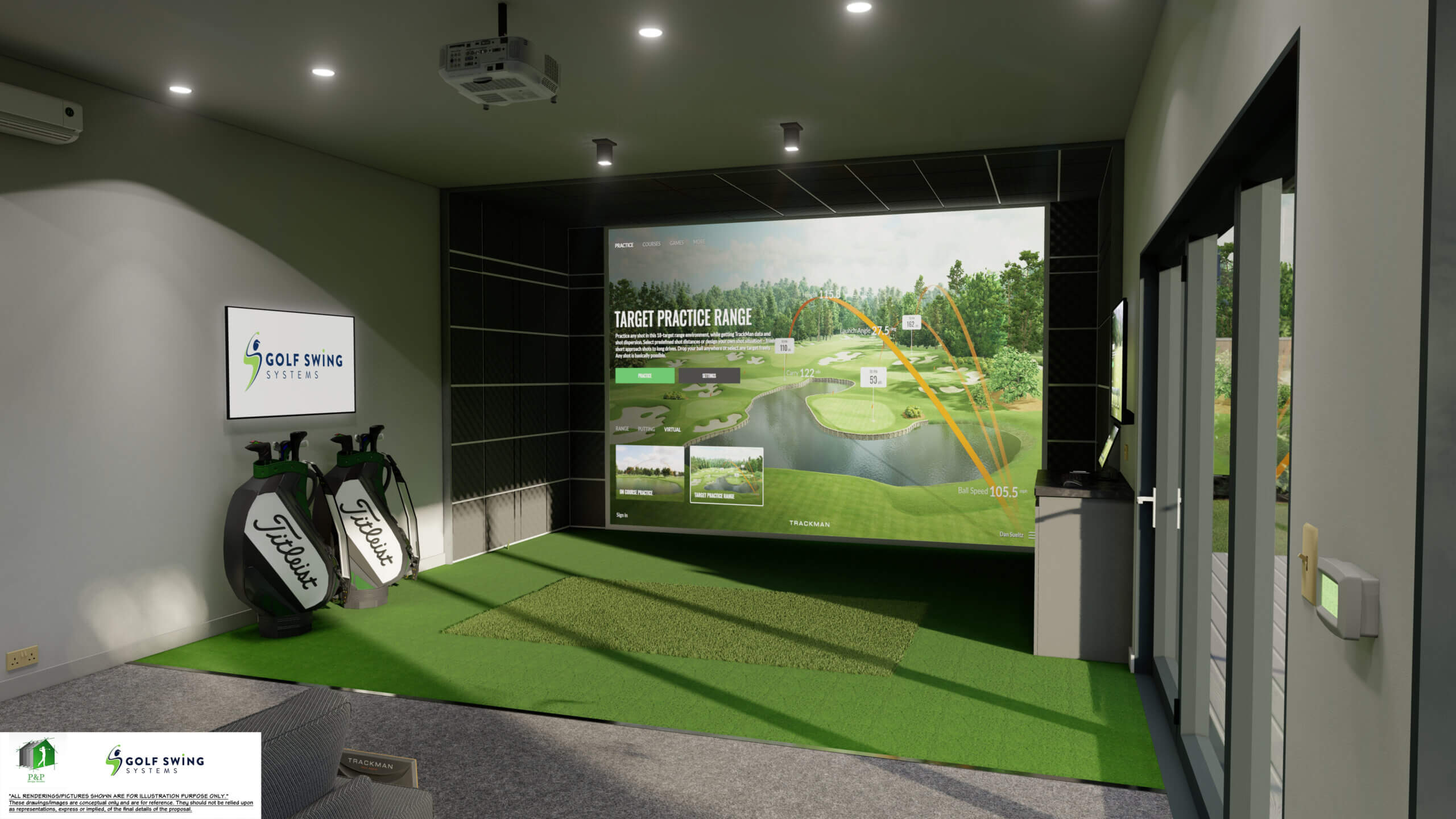 What Are the Benefits of Installing a Golf Simulator Studio? | Golf Swing  Systems