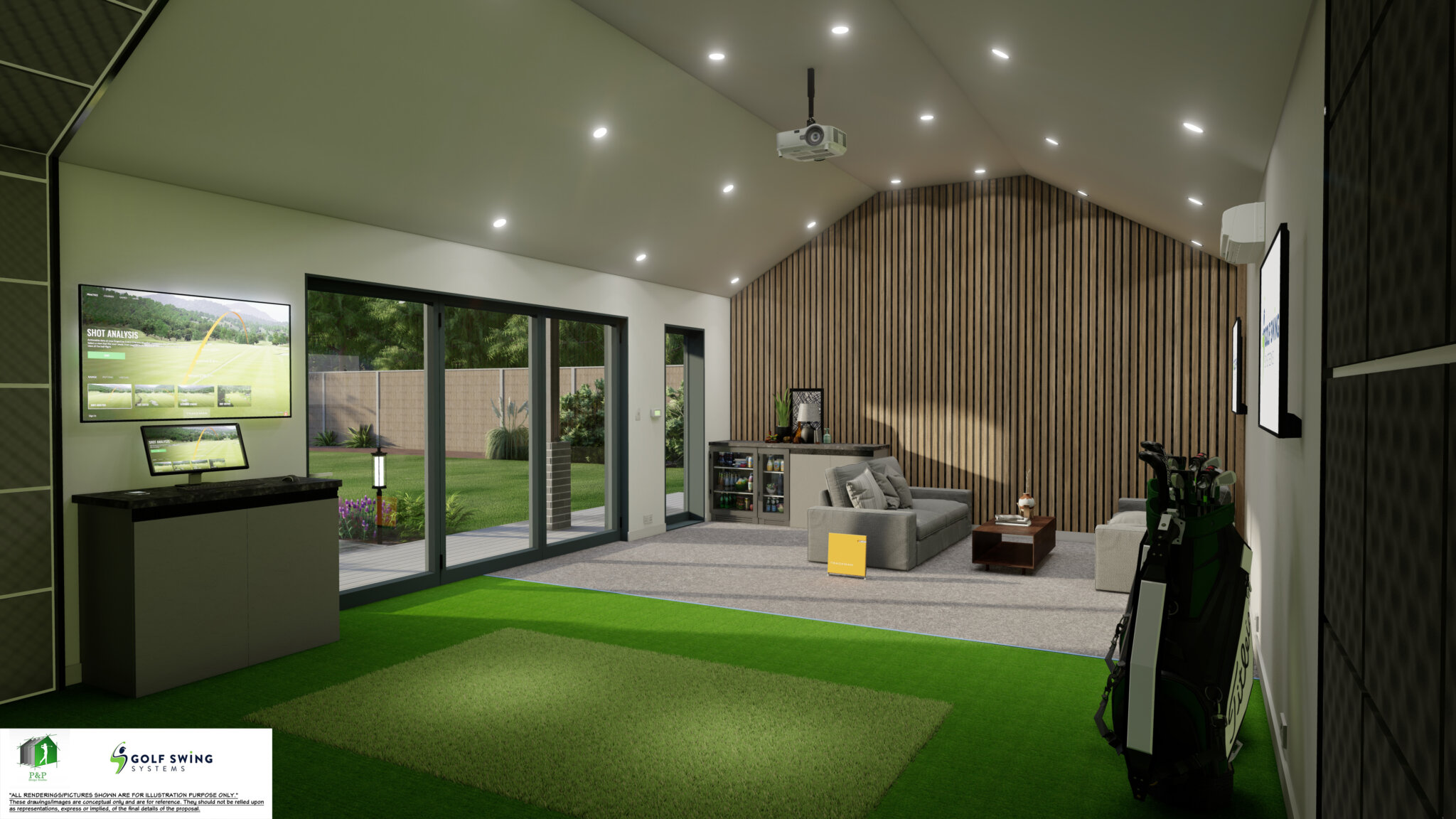 Golf Garden Rooms and Studios Golf Swing Systems