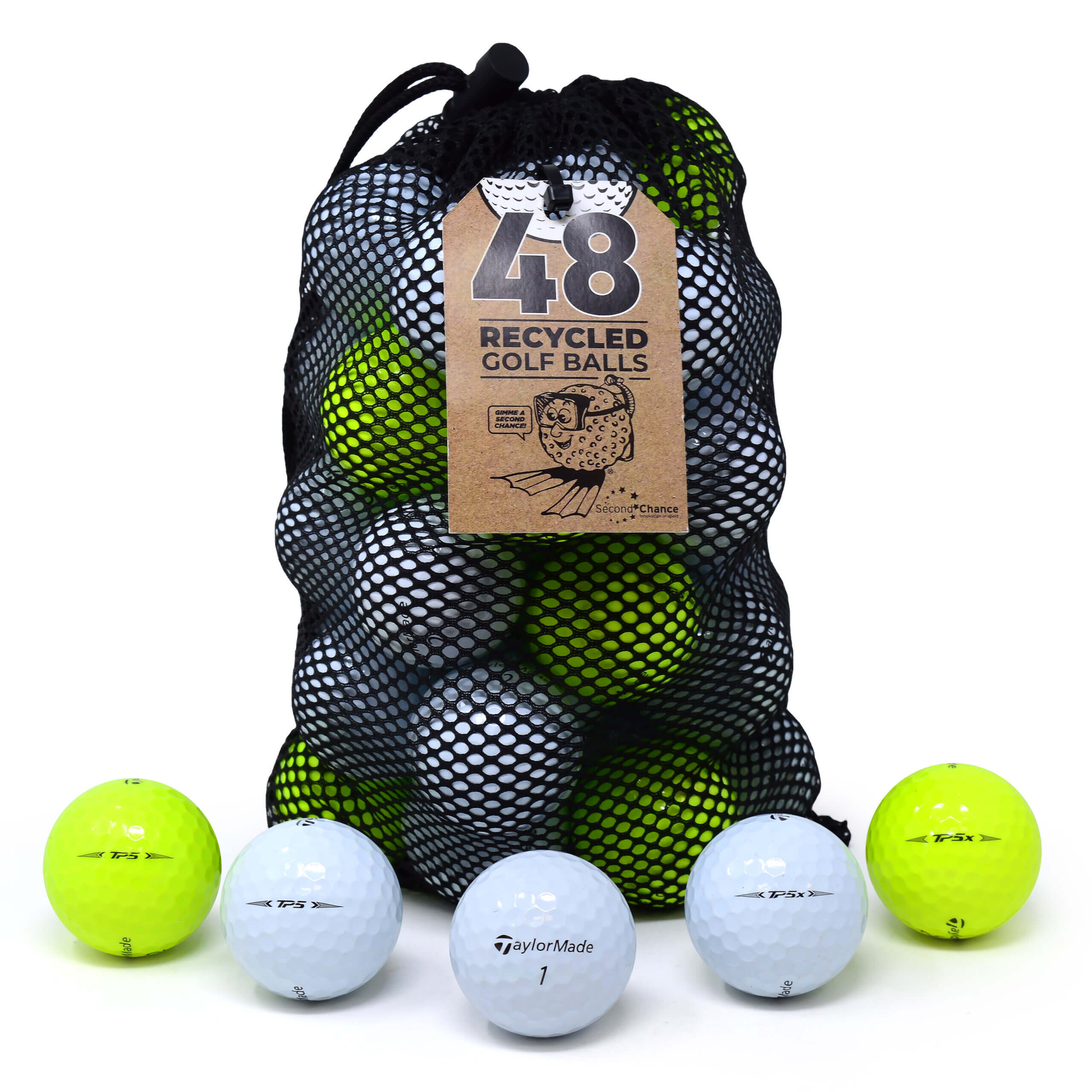 Taylor Made Lakeballs 25 Stück – Gebrauchte Golfbälle In AA/AAA Qualität, Mix Für Training & Spiel